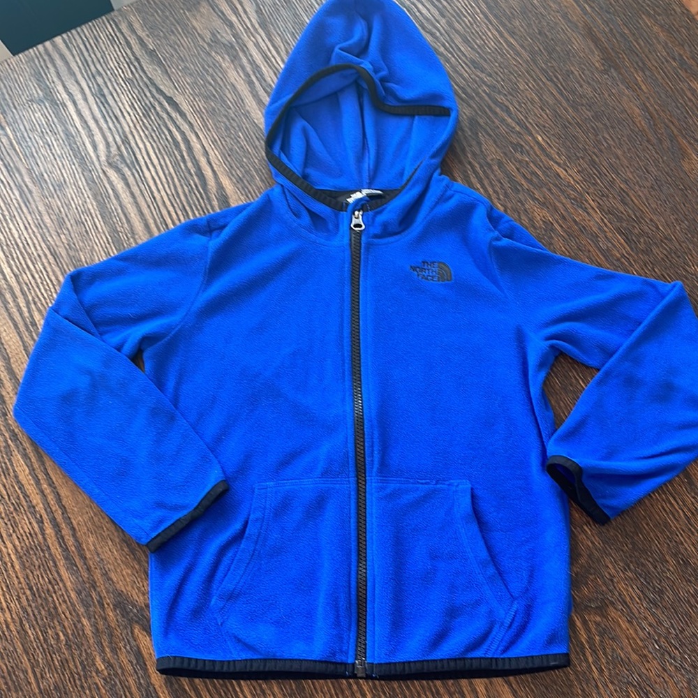 Boys Northface fleece zip up